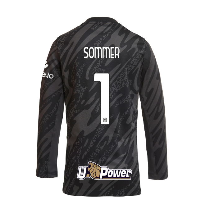 Inter Milan Jerseys im nike kids goalkeeper home kit shirt 202425 – 1 yann sommer | Premium Quality & Team Support