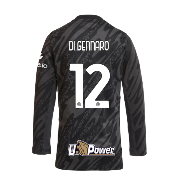 Inter Milan Jerseys im nike kids goalkeeper home kit shirt 202425 – 12 raffaele di gennaro | Premium Quality & Team Support