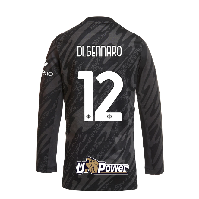 Inter Milan Jerseys im nike kids goalkeeper home kit shirt 202425 – 12 raffaele di gennaro | Premium Quality & Team Support