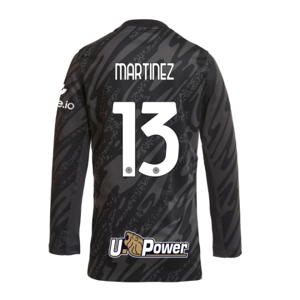 Inter Milan Jerseys im nike kids goalkeeper home kit shirt 202425 – 13 josep martínez | Premium Quality & Team Support