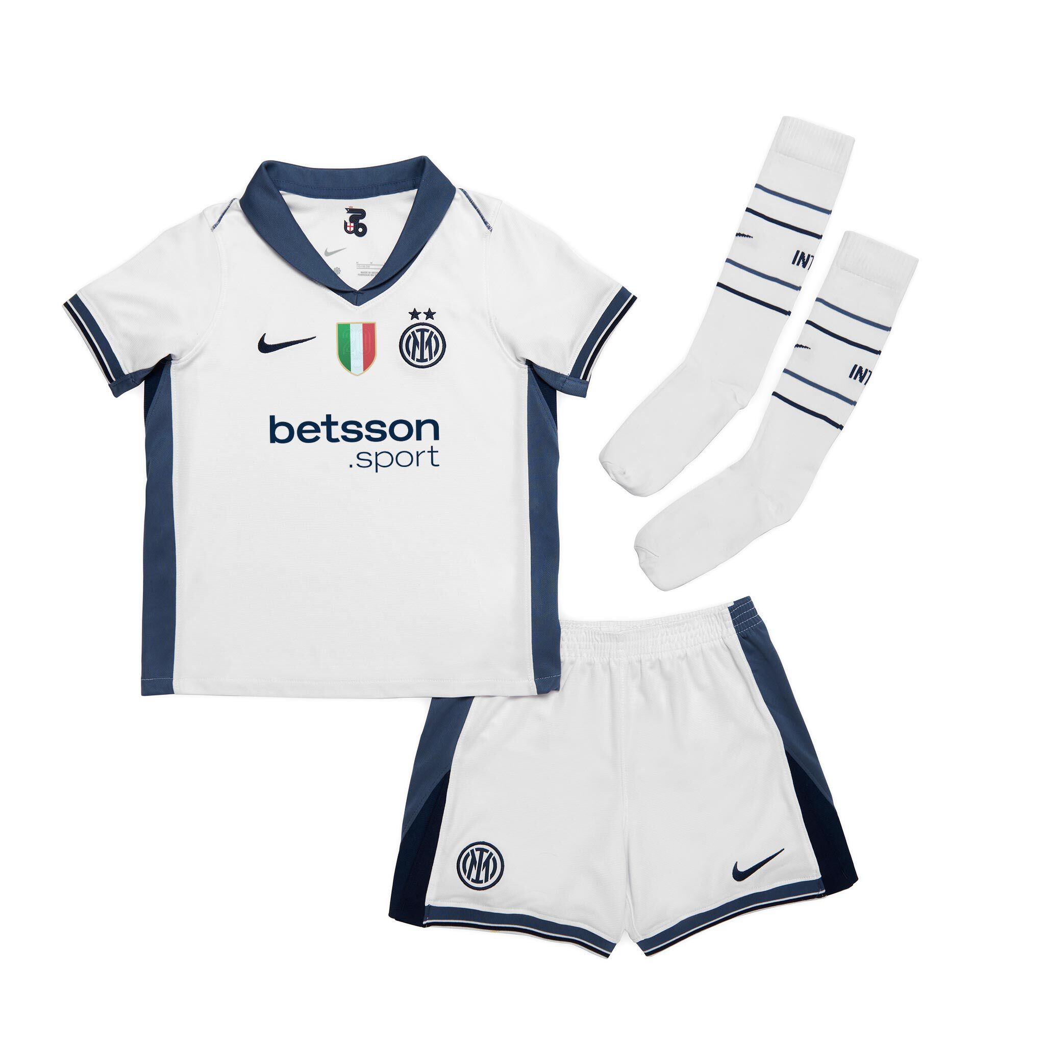 Inter Milan Jerseys im nike kids minikit away 202425 with custom printing | Premium Quality & Team Support
