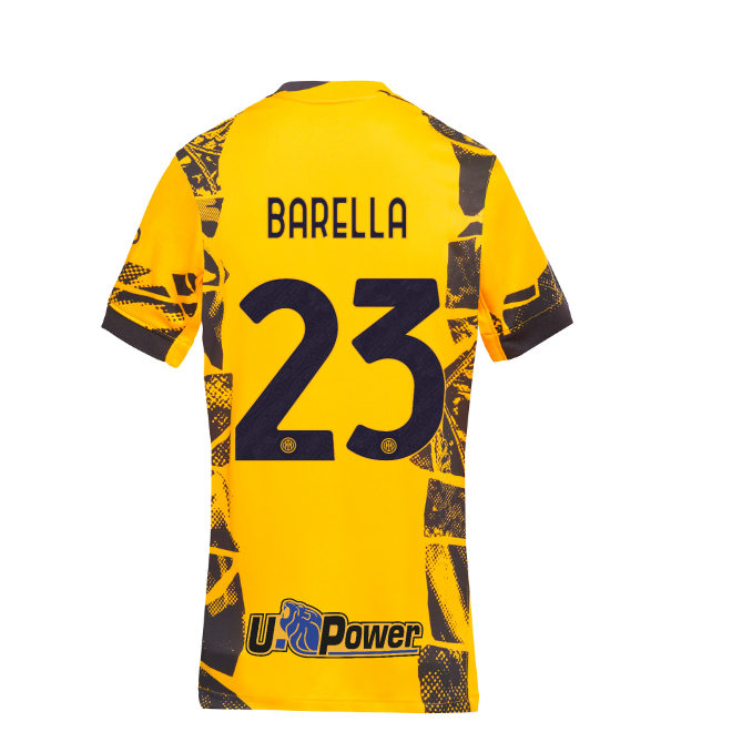 Inter Milan Jerseys im nike kids third kit stadium shirt 202425 – 23 nicolò barella | Premium Quality & Team Support