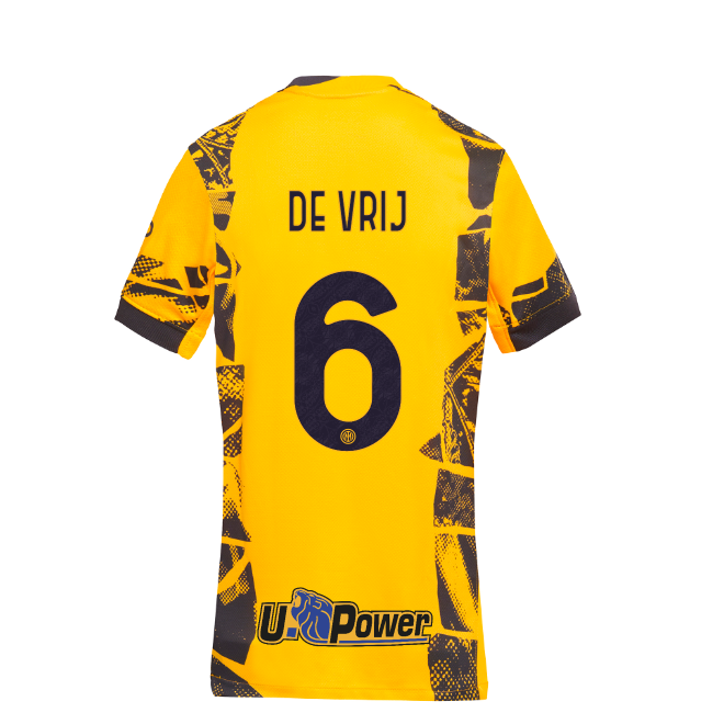 Inter Milan Jerseys im nike kids third kit stadium shirt 202425 – 6 stefan de vrij | Premium Quality & Team Support