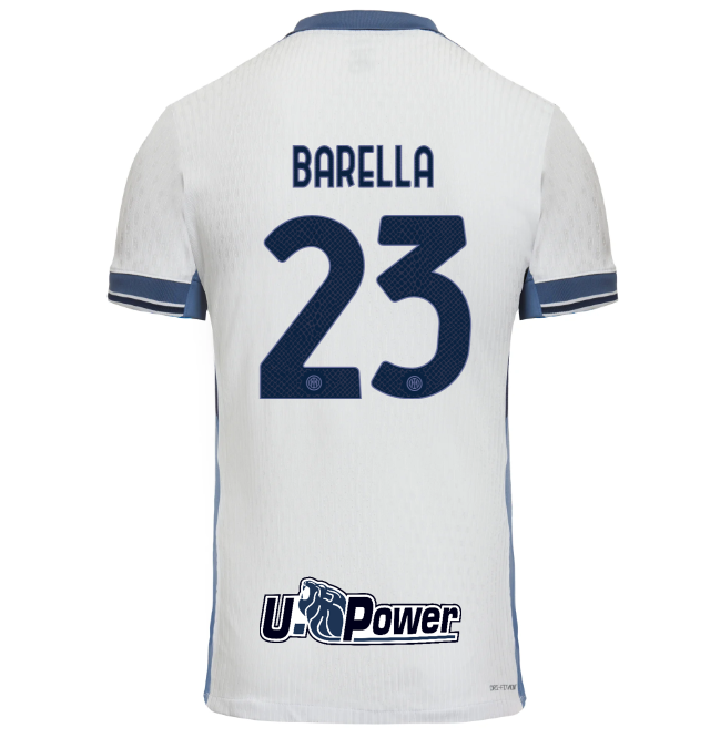 Inter Milan Jerseys im nike men8217s away match jersey 202425 – 23 nicolò barella | Premium Quality & Team Support