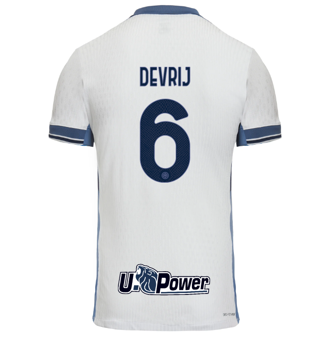 Inter Milan Jerseys im nike men8217s away match jersey 202425 – 6 stefan de vrij | Premium Quality & Team Support