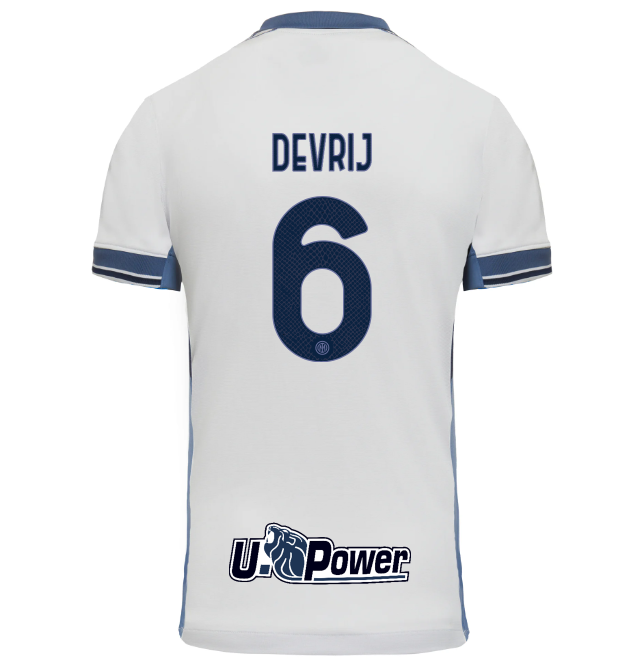 Inter Milan Jerseys im nike men8217s away stadium jersey 202425 – 6 stefan de vrij | Premium Quality & Team Support