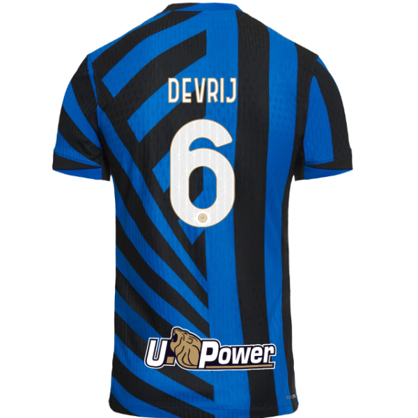 Inter Milan Jerseys im nike men8217s home match jersey 202425 – 6 stefan de vrij | Premium Quality & Team Support