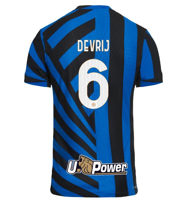 Inter Milan Jerseys im nike men8217s home match jersey 202425 – 6 stefan de vrij | Premium Quality & Team Support