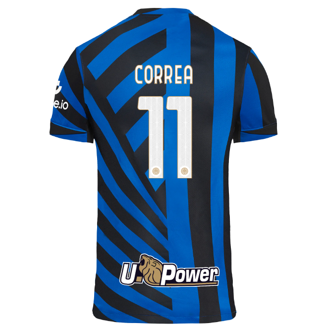 Inter Milan Jerseys im nike men8217s home stadium jersey 202425 – 11 joaquín correa | Premium Quality & Team Support