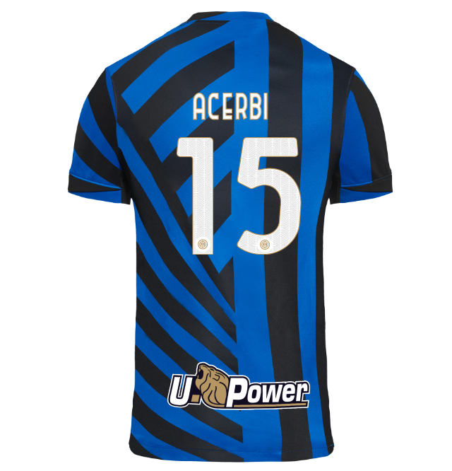 Inter Milan Jerseys im nike men8217s home stadium jersey 202425 – 15 francesco acerbi | Premium Quality & Team Support
