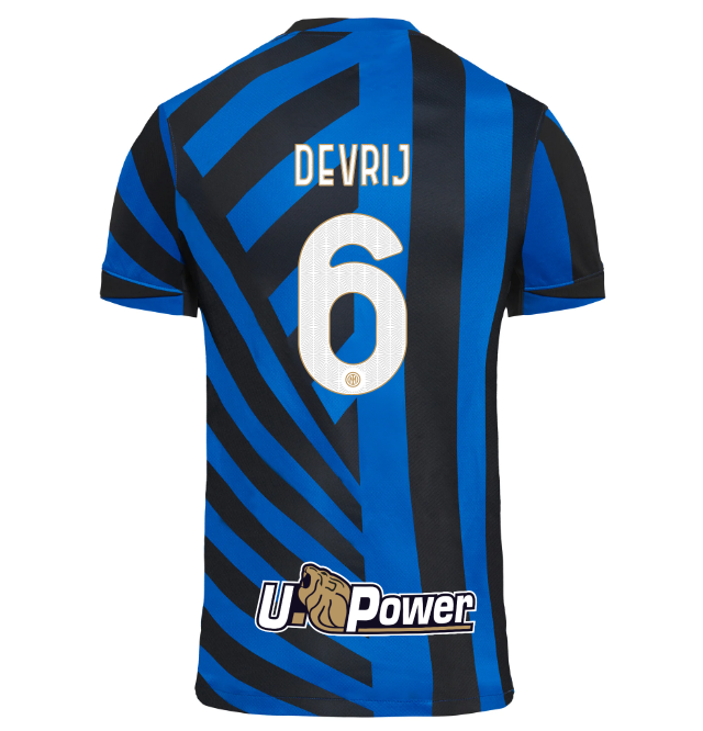 Inter Milan Jerseys im nike men8217s home stadium jersey 202425 – 6 stefan de vrij | Premium Quality & Team Support