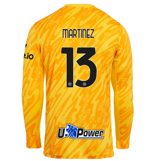 Inter Milan Jerseys im nike mens goalkeeper away kit shirt 202425 – 13 josep martínez | Premium Quality & Team Support