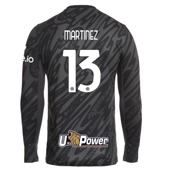 Inter Milan Jerseys im nike mens goalkeeper home kit shirt 202425 – 13 josep martínez | Premium Quality & Team Support