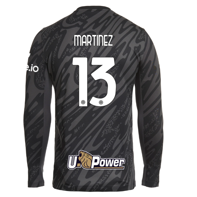 Inter Milan Jerseys im nike mens goalkeeper home kit shirt 202425 – 13 josep martínez | Premium Quality & Team Support
