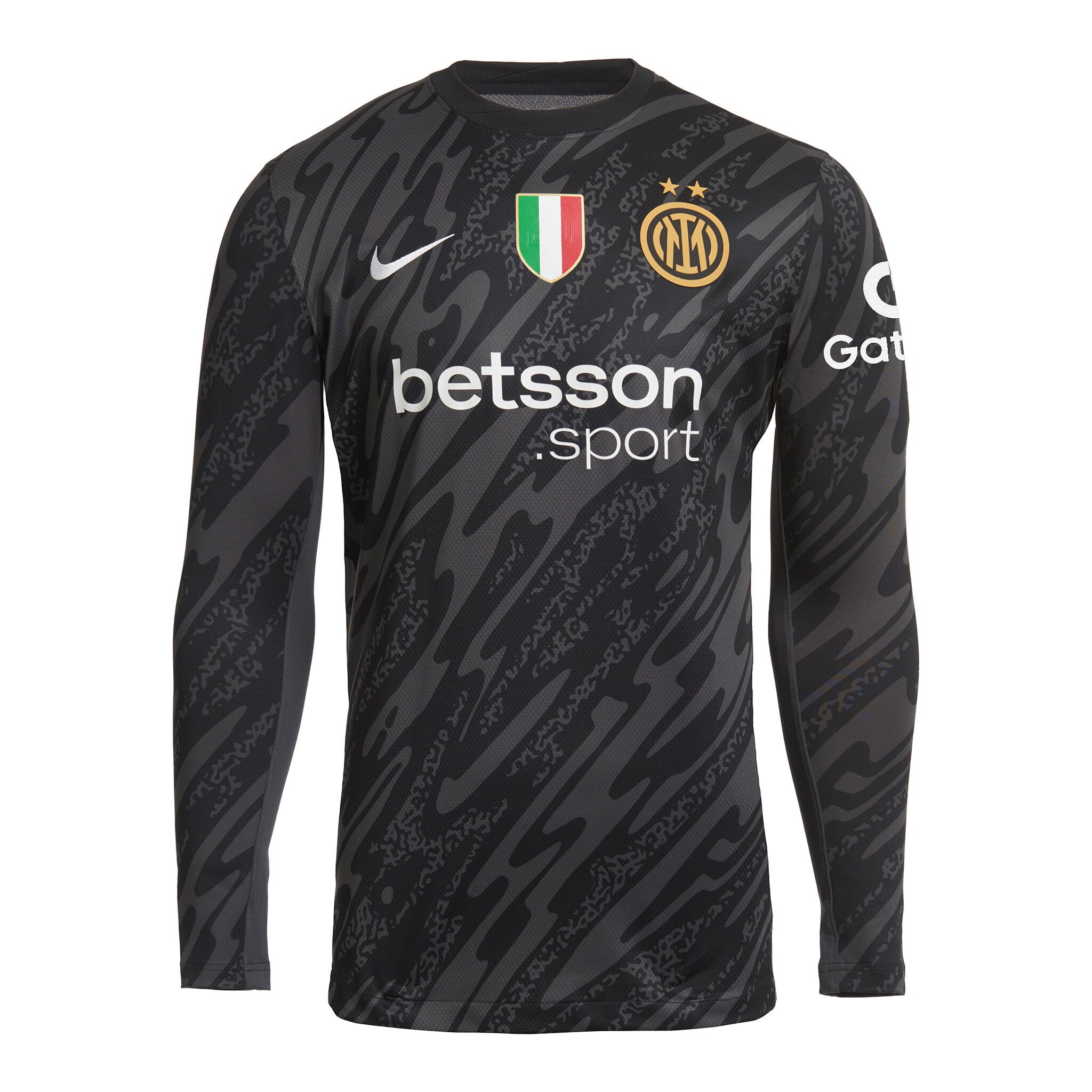Inter Milan Jerseys im nike mens goalkeeper home kit shirt 202425 with custom printing | Premium Quality & Team Support