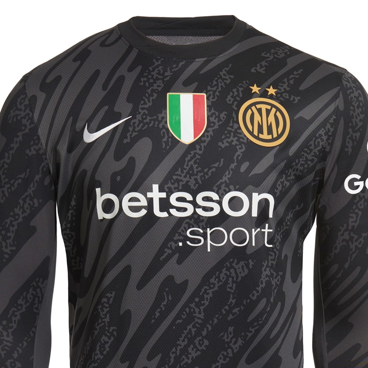 Inter Milan Jerseys im nike mens goalkeeper home kit shirt 202425 with custom printing | Premium Quality & Team Support