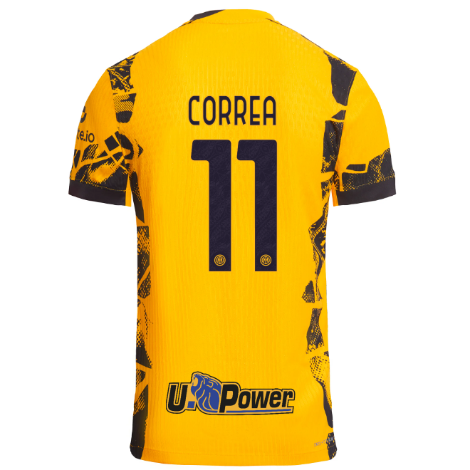 Inter Milan Jerseys im nike mens third kit match shirt 202425 – 11 joaquín correa | Premium Quality & Team Support