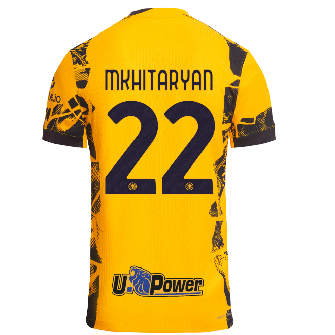 Inter Milan Jerseys im nike mens third kit match shirt 202425 – 22 henrikh mkhitaryan | Premium Quality & Team Support