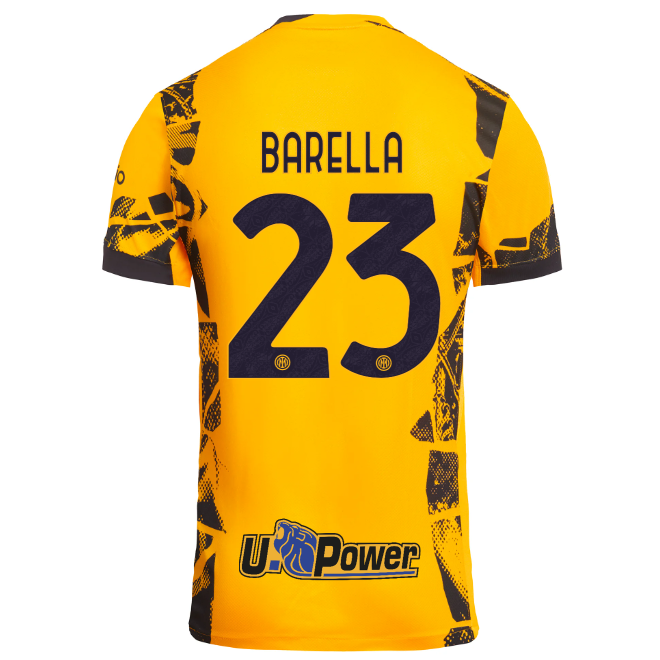 Inter Milan Jerseys im nike mens third kit stadium shirt 202425 – 23 nicolò barella | Premium Quality & Team Support