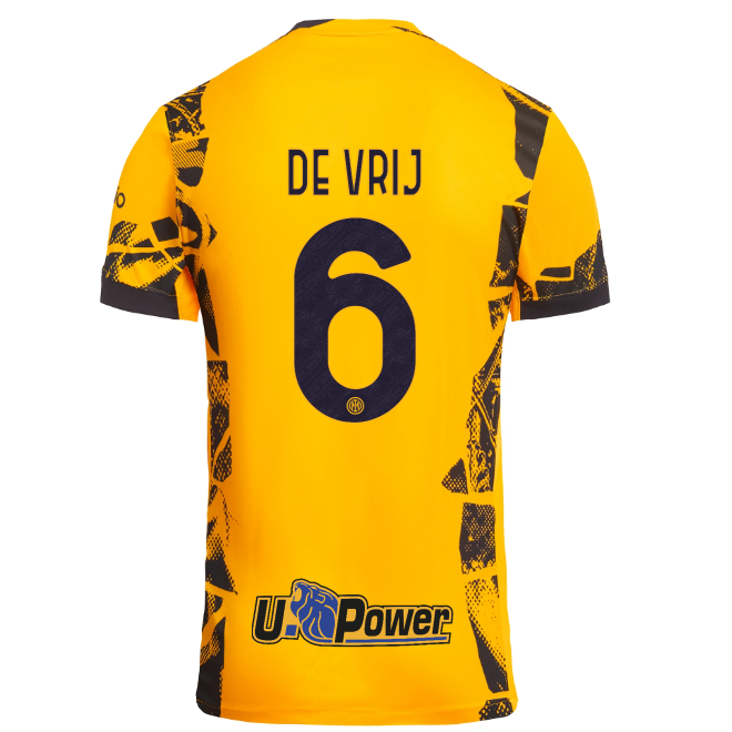 Inter Milan Jerseys im nike mens third kit stadium shirt 202425 – 6 stefan de vrij | Premium Quality & Team Support